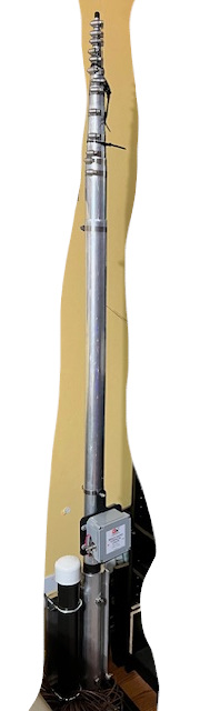 DX Engineering MBVE-5A Series SAF-T-TILT™ HF Multi-Band Vertical Antennas DXE-MBVE-5A-4UPR